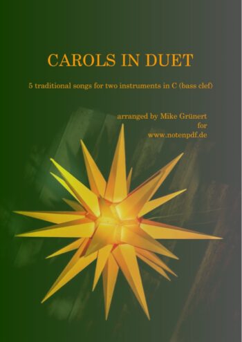 Carols in Duet (C-instruments bass clef)