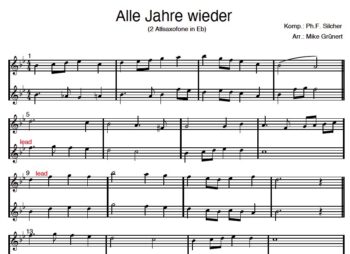 15 Deutsche Weihnachtslieder (in Eb) – Bild 2