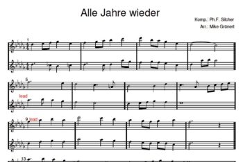 15 Deutsche Weihnachtslieder (in C - hoch) – Bild 2