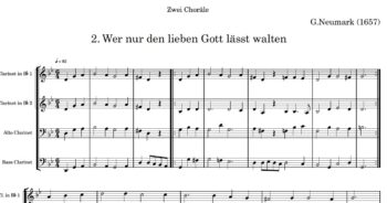 2 Choräle (Holzbläser-Quartett variabel) – Bild 2