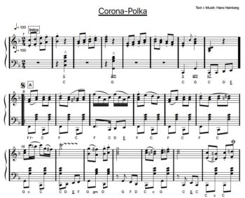 Corona-Polka (Akkordeon) – Bild 2