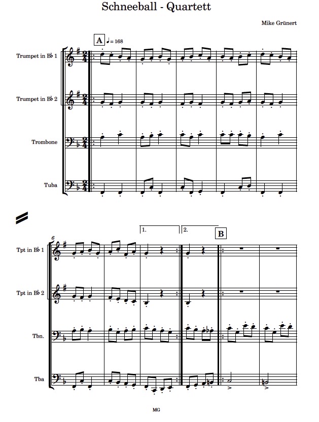 Schneeball-Quartett (variabel) – Bild 2