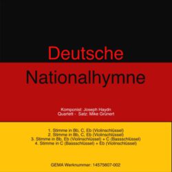 Deutsche Nationalhymne (Quartett variabel)