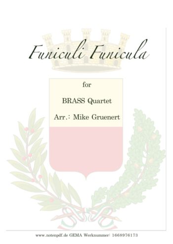 Funiculi Funicula (Brass-Quartet)
