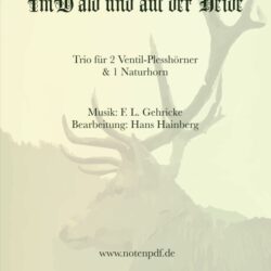 Im Wald und auf der Heide (Plesshorn Trio)