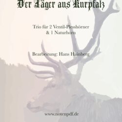 Der Jäger aus Kurpfalz(Plesshorn Trio)