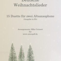 15 Deutsche Weihnachtslieder (in Eb)
