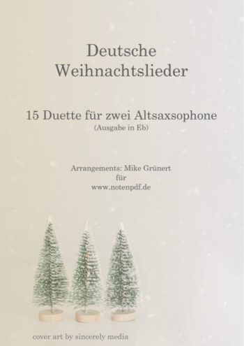 15 Deutsche Weihnachtslieder (in Eb)