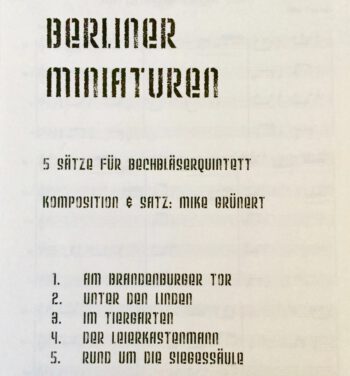 Berliner Miniaturen